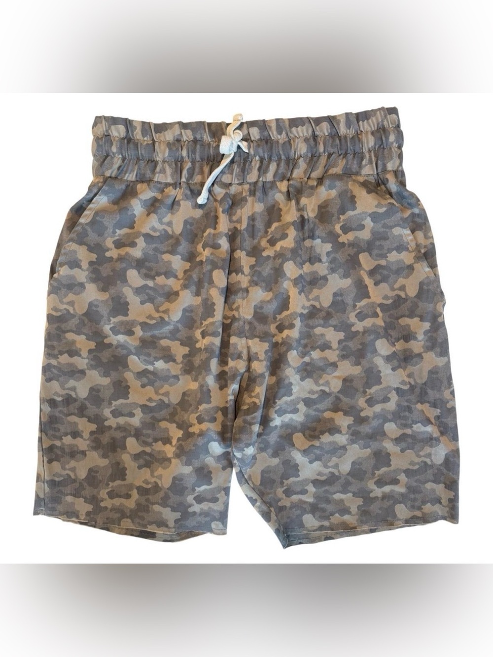 TRIBE KELLEY Bonfire Shorts
Drawstring Camo Grey Khaki Florida Georgia Line FGL